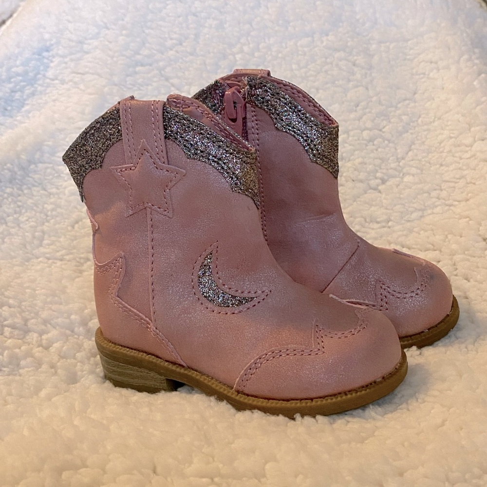 Cat & Jack pink boots